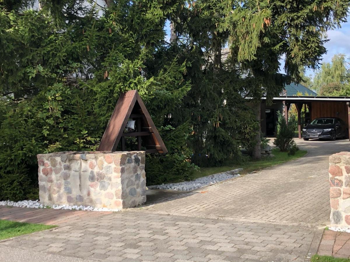 Stettiner Haff Nebengebaeude Villa Mönkebude Exteriör bild