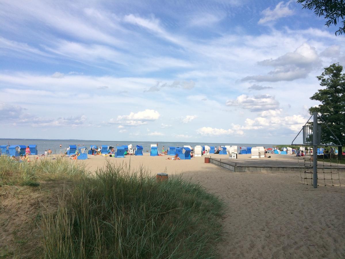 Stettiner Haff Nebengebaeude Villa Mönkebude Exteriör bild