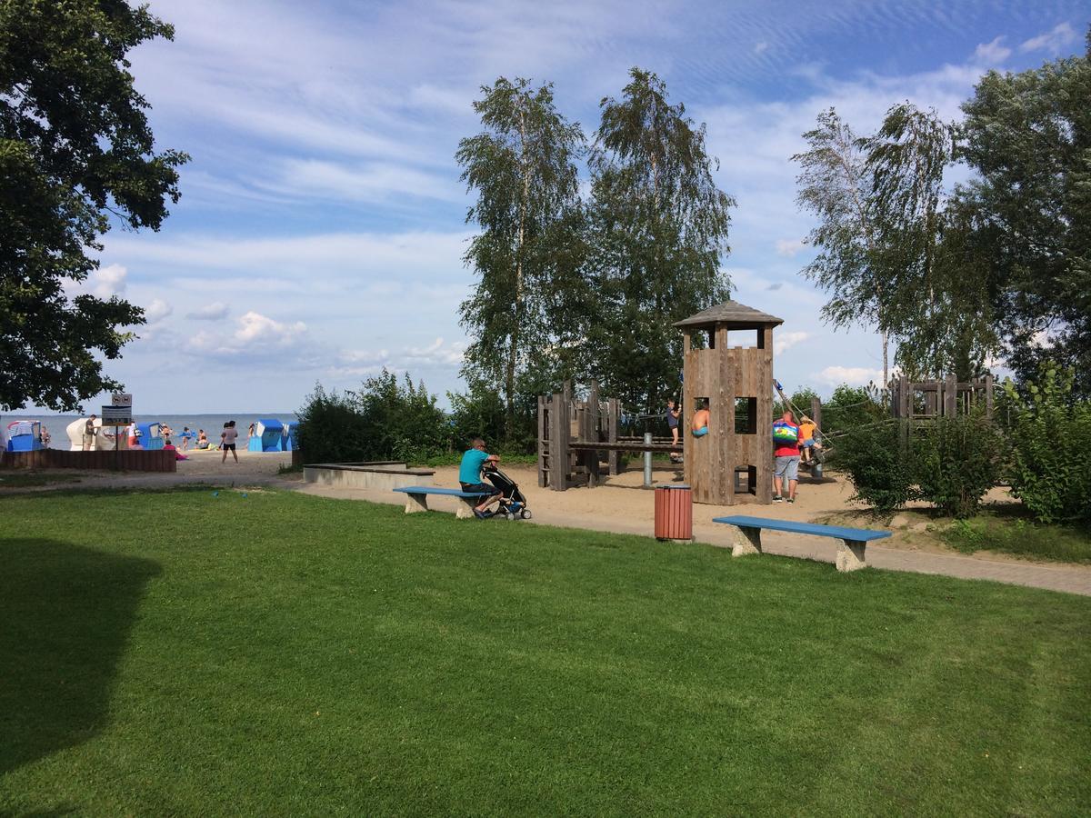Stettiner Haff Nebengebaeude Villa Mönkebude Exteriör bild
